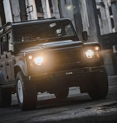 PLUMB Classic Defender heritage modifications